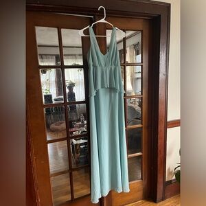 BCBGeneration Blue Lagoon Maxi Dress in Size 2